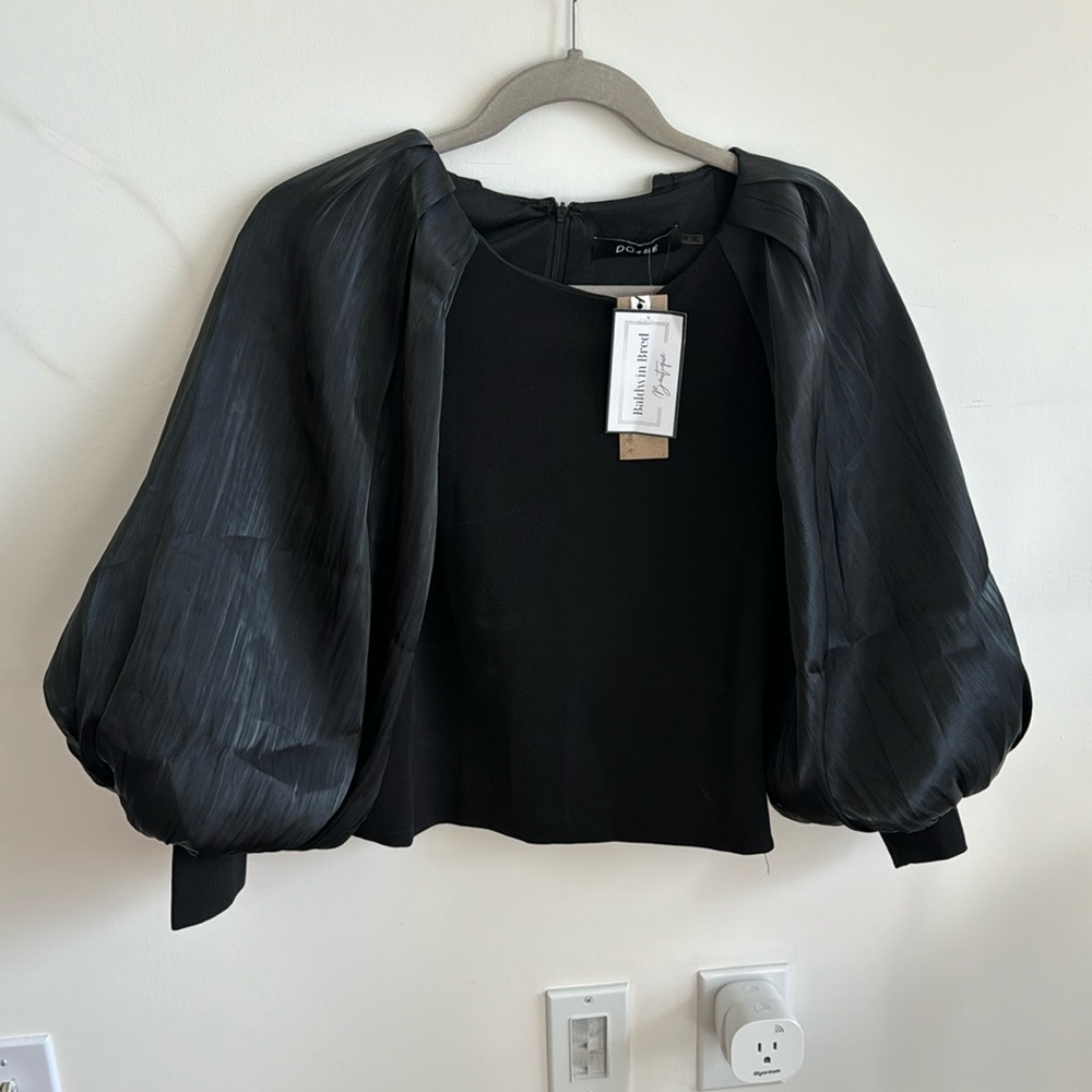Balloon Sleeve Blouse NWTS